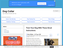 Tablet Screenshot of dog-collar.biz